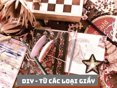 Bộ nguyên liệu từ giấy